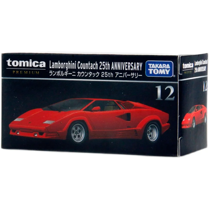 Takara Tomy Tomica 1/64 Премиум мини литая модель автомобиля из сплава Lamborghini Contash металлические спортивные автомобили игрушечные праздничные подарки