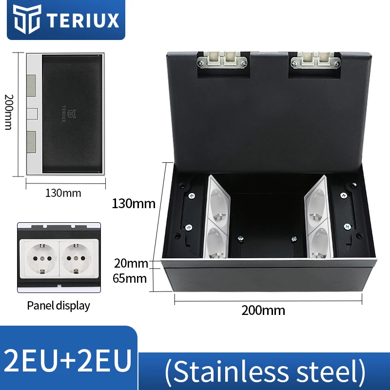 

Модульная напольная розетка TERIUX