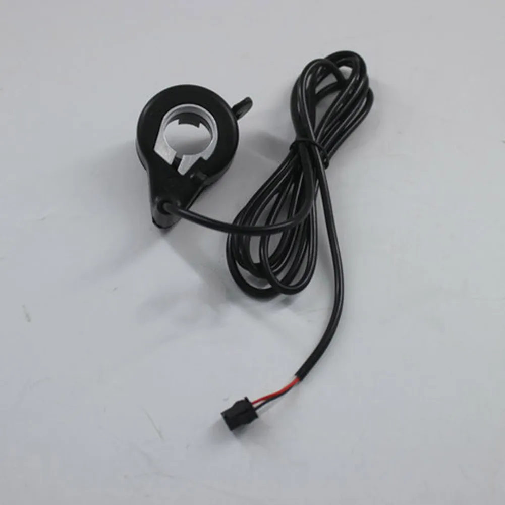 

Thumb Finger Trigger Throttle Left Right For Electric Bike Ebike Scooter Vertical Dial Governor Thumb Throttle Three-wire Lead