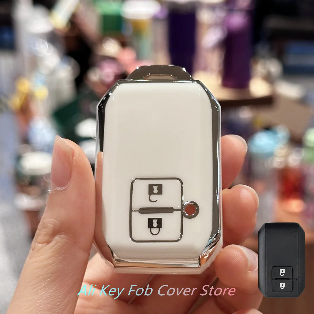 

Чехол Для Ключей Suzuki С Дистанционным Управлением Для Ertiga Swift Wagon R, Прочный Чехол Из ТПУ Для Автомобильных Ключей