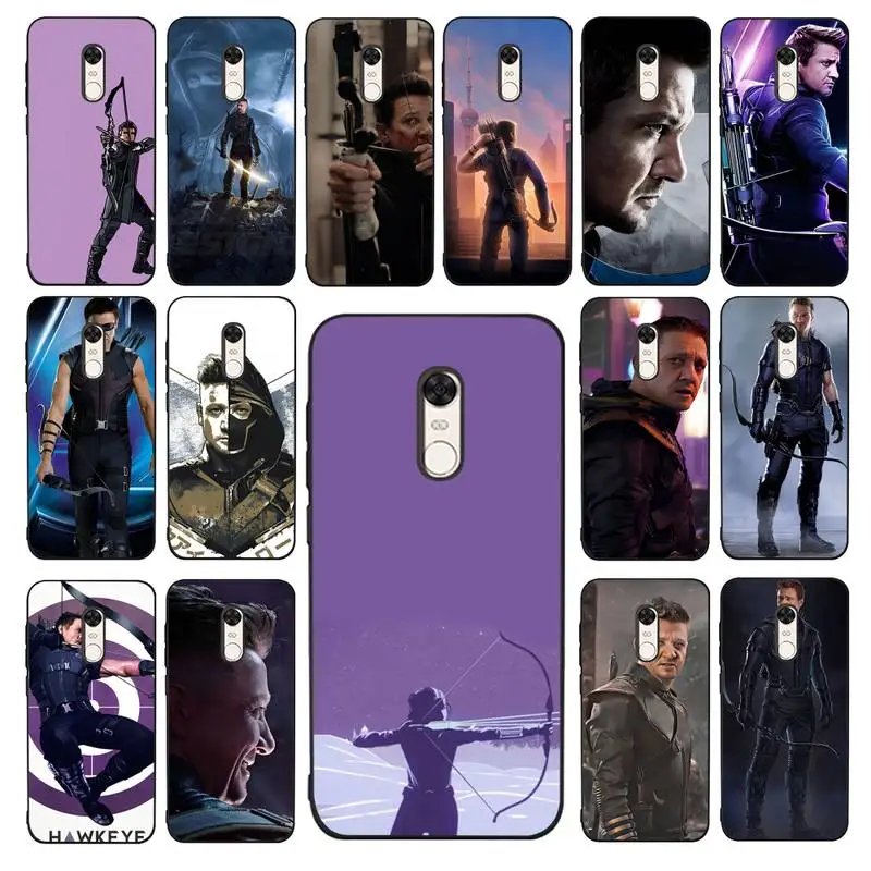 

Disney Hawkeye Phone Case for Redmi 5 6 7 8 9 A 5plus K20 4X S2 GO 6 K30 pro