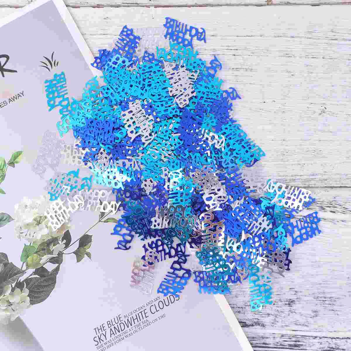 Высокое качество конфетти повторяют использование вечерние украшения с