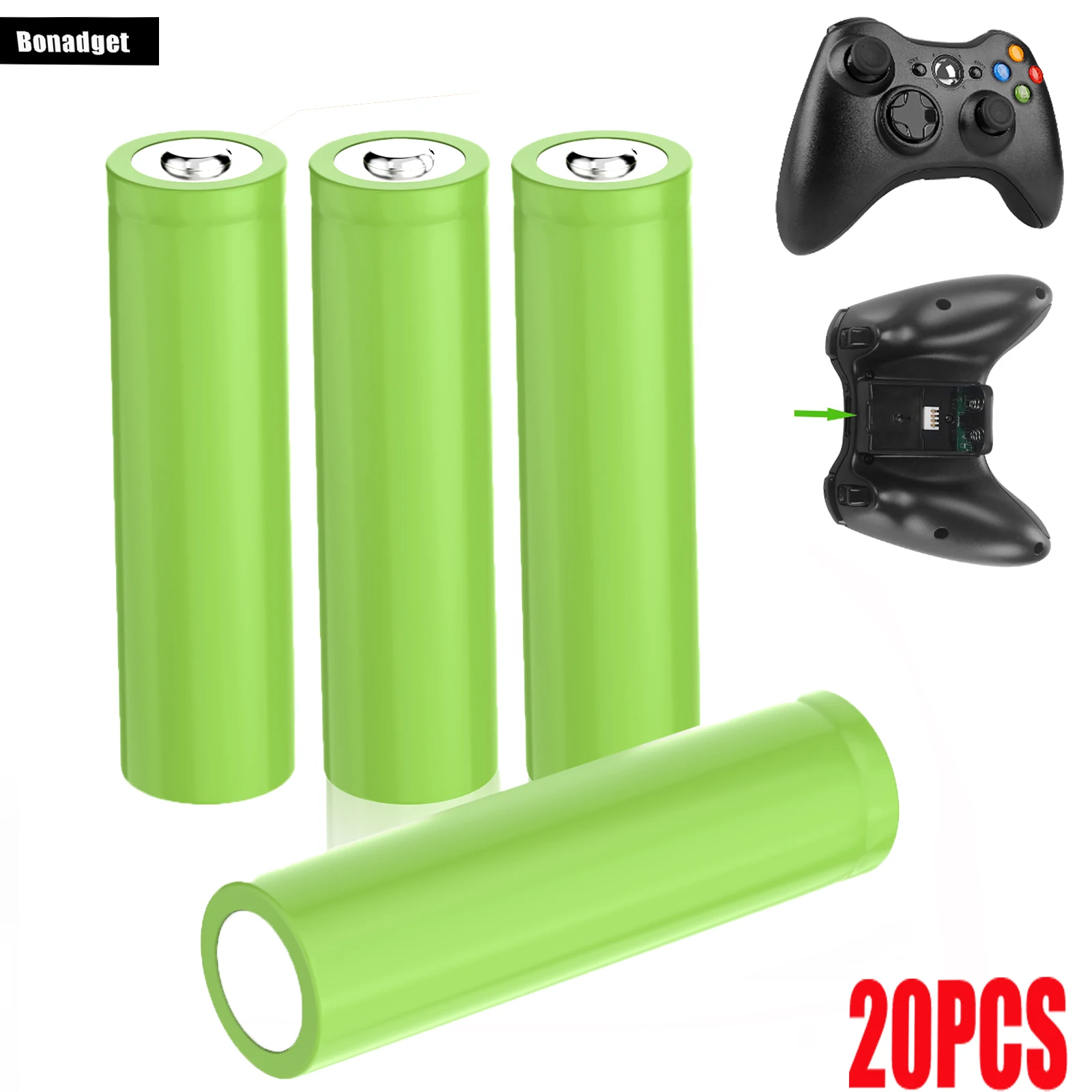 AA Lithium Battery Gamepad Replacement Battery For Xbox 360/One Joystick Backup Battery Rechargeable Game Remote Control Battery