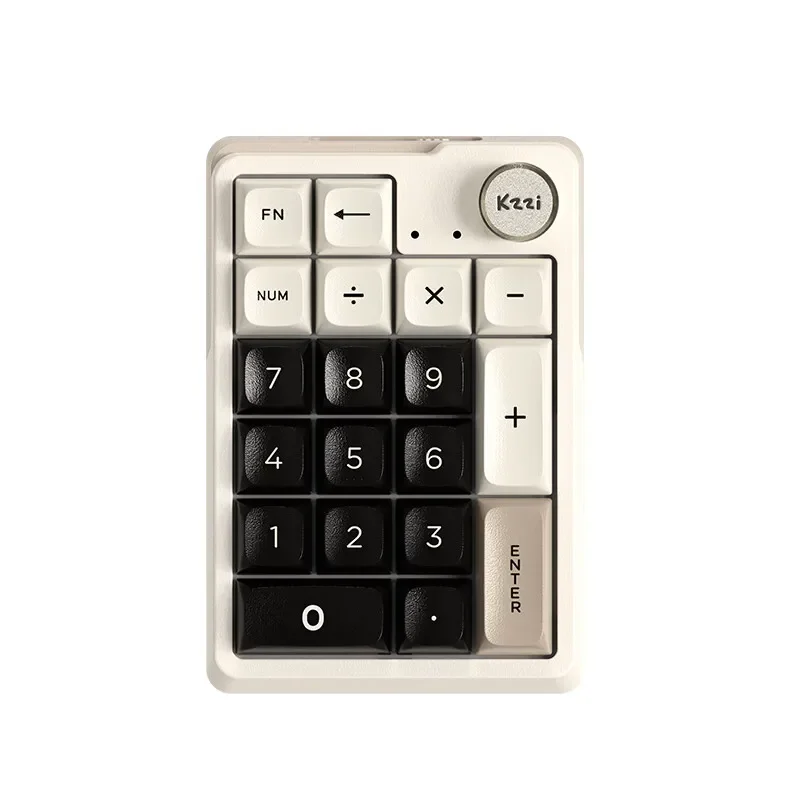 Kzzi K20 Беспроводная цифровая клавиатура Многофункциональная ручка RGB