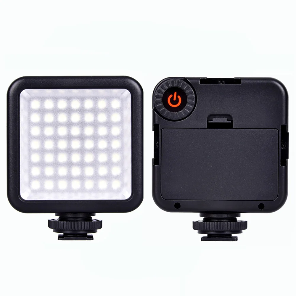 Фото Лампа для фото-и видеосъемки GW49 Mini Pro Led-49, светильник для цифровой зеркальной камеры, видеокамеры, видеорегистратора, Dv, черный светильник дл... №2