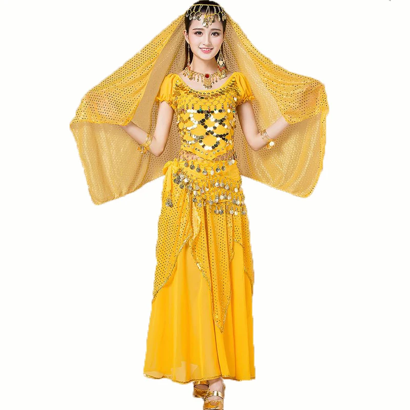 Одежда для восточных танцев живота комплект выступлений Болливудский арабский