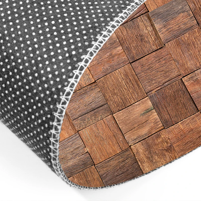 Противоскользящий водонепроницаемый коврик из полиэстера для кухни и ванной