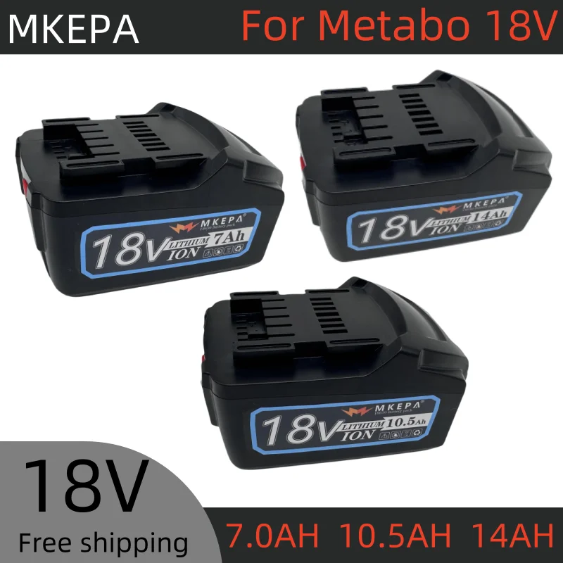 Аккумулятор для Metabo 18 в 14 А · ч Аккумуляторная дрель-шуруповерт молотки