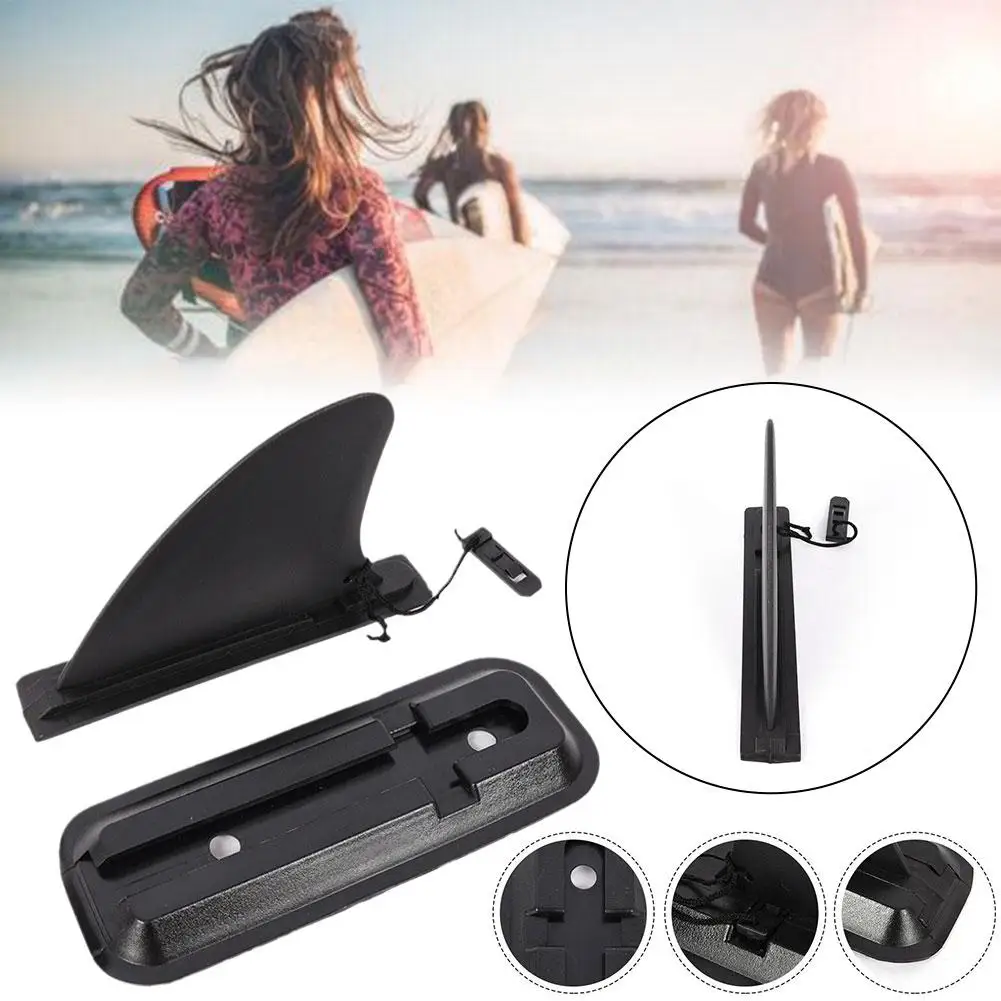 

1pcs 4 Inch Surfboard Paddle Board Buckle Type Tail Fin Distributor Marine Tail Sup Type Detachable In Rudder Sliding Water V2l1