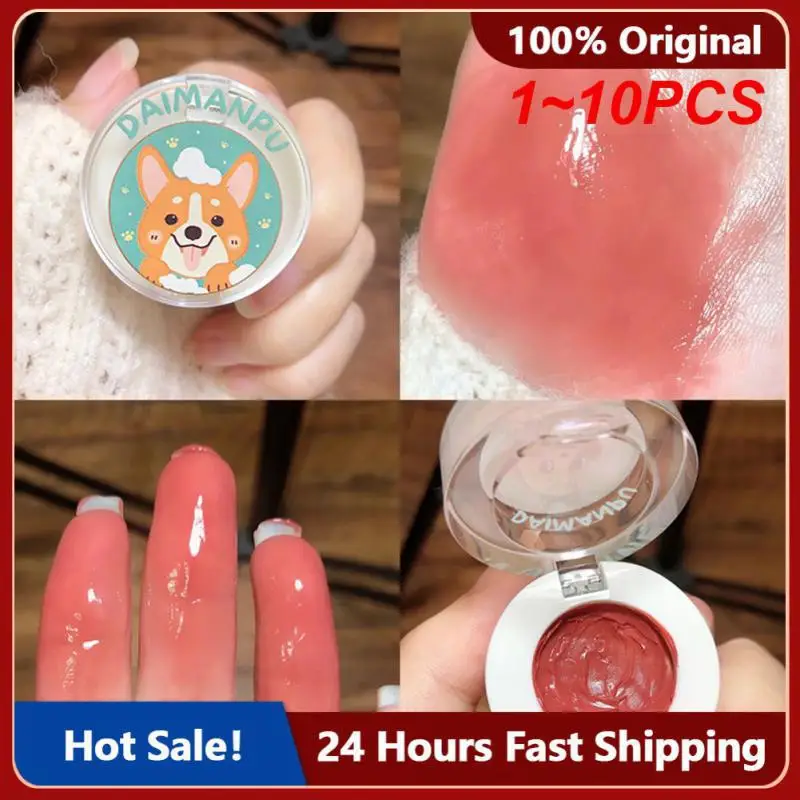 

1-10 шт., блеск для губ в виде животных