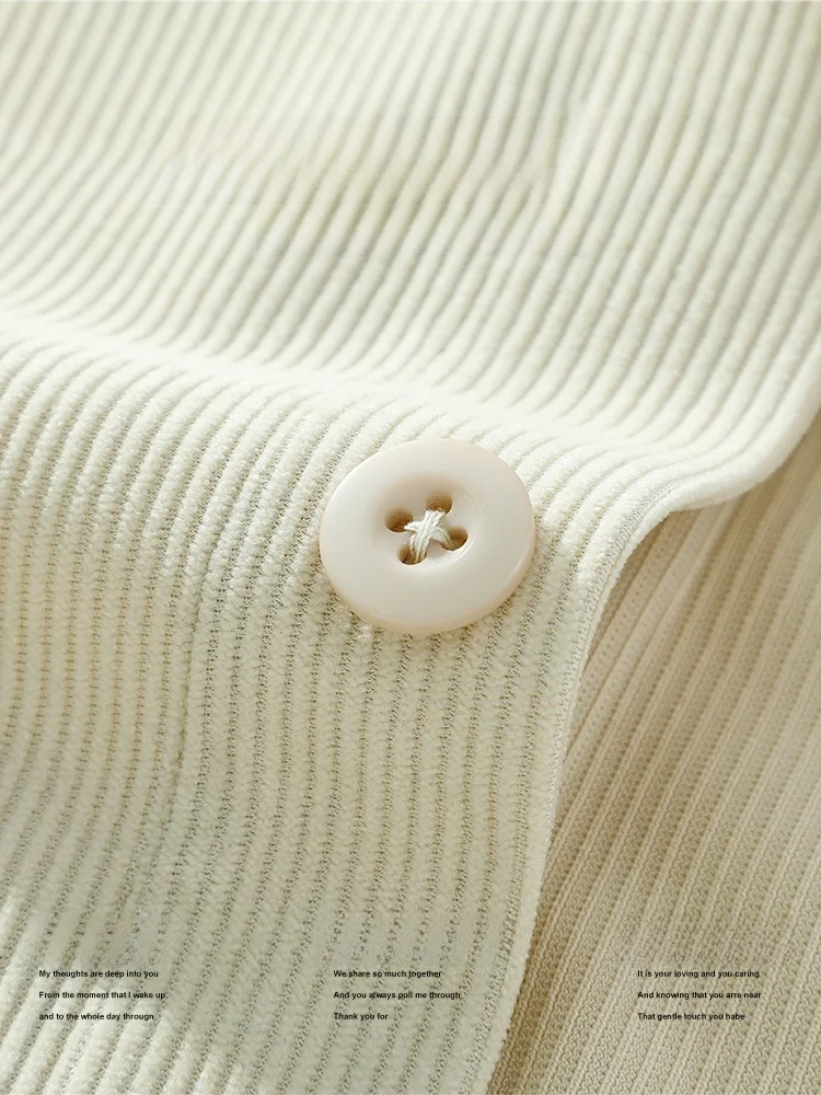 GV Zhenvis вельветовые рубашки с длинными рукавами верхняя одежда мужская весна и