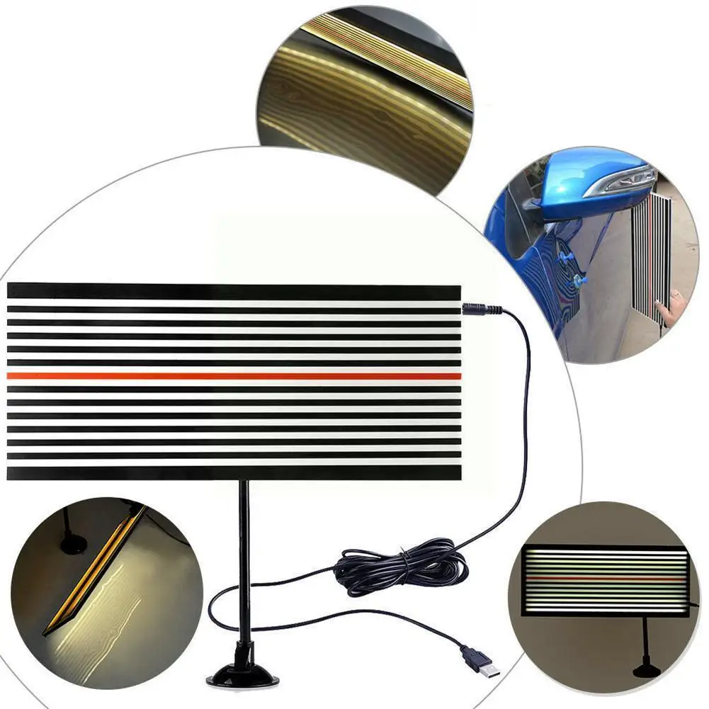 Светодиодная линейная панель светильник светоотражатель для вмятин ремонт