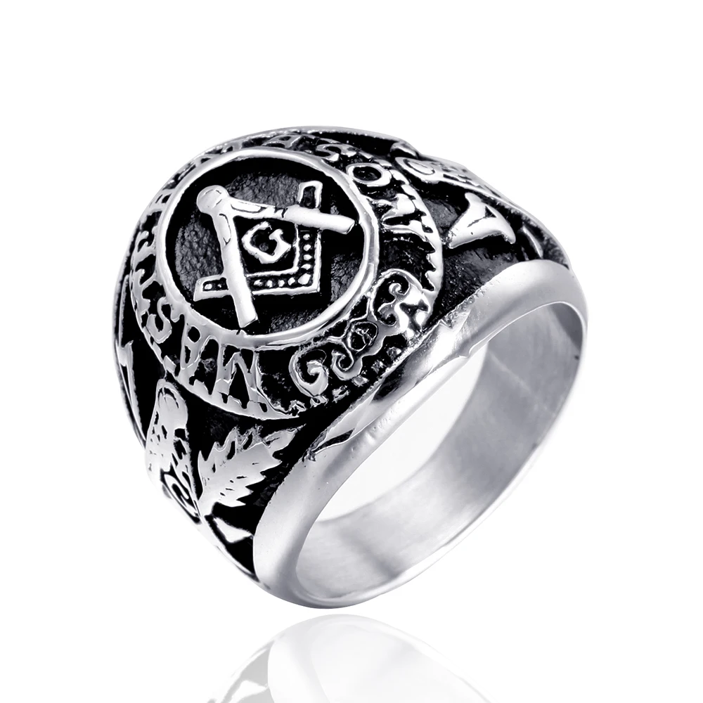 

Vintage US Army Military Ring Men's Stainless Steel US Army Ring Marine Eagle Ring Men's Fashion Jewelry