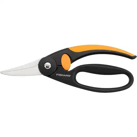 Ножницы для травы FISKARS Fingerloop Universal Snip SP45 (универсальные; садовые; покрытие рукоятки SoftGrip)
