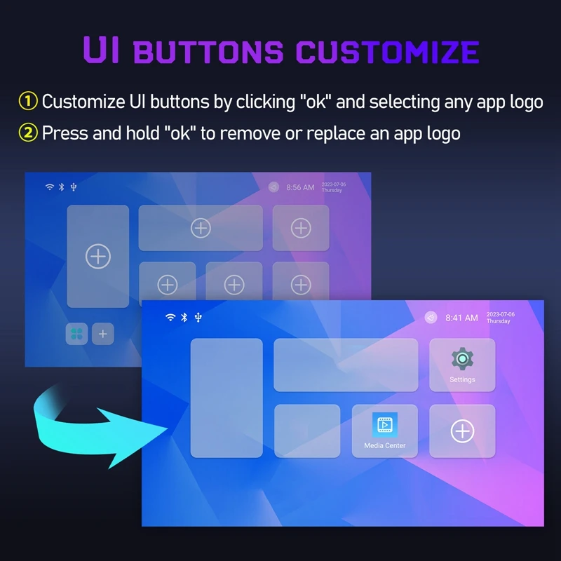 Для ТВ-приставки H96 MAX M1 Smart TV 2 ГБ + 16 Гб Rockchip 3528 Android 13 4K BT 4 0 медиаплеер