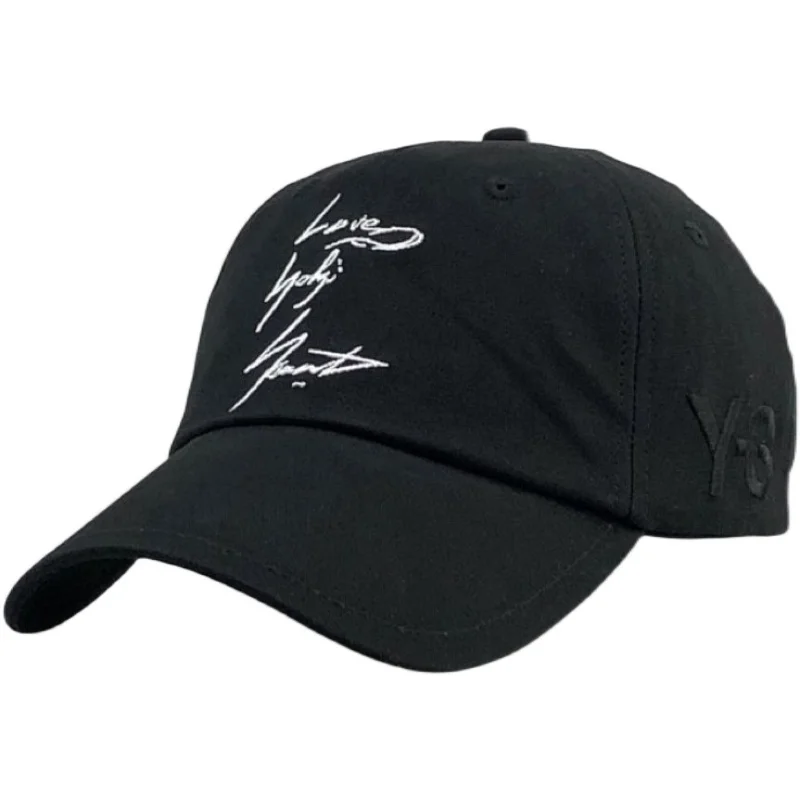 

Y3 YOHJI YAMAMOTO Men's Baseball Caps 2023 Summer Personalized Fashion Signature Embroidery Y-3 Outdoor Women's Sunshade Hats