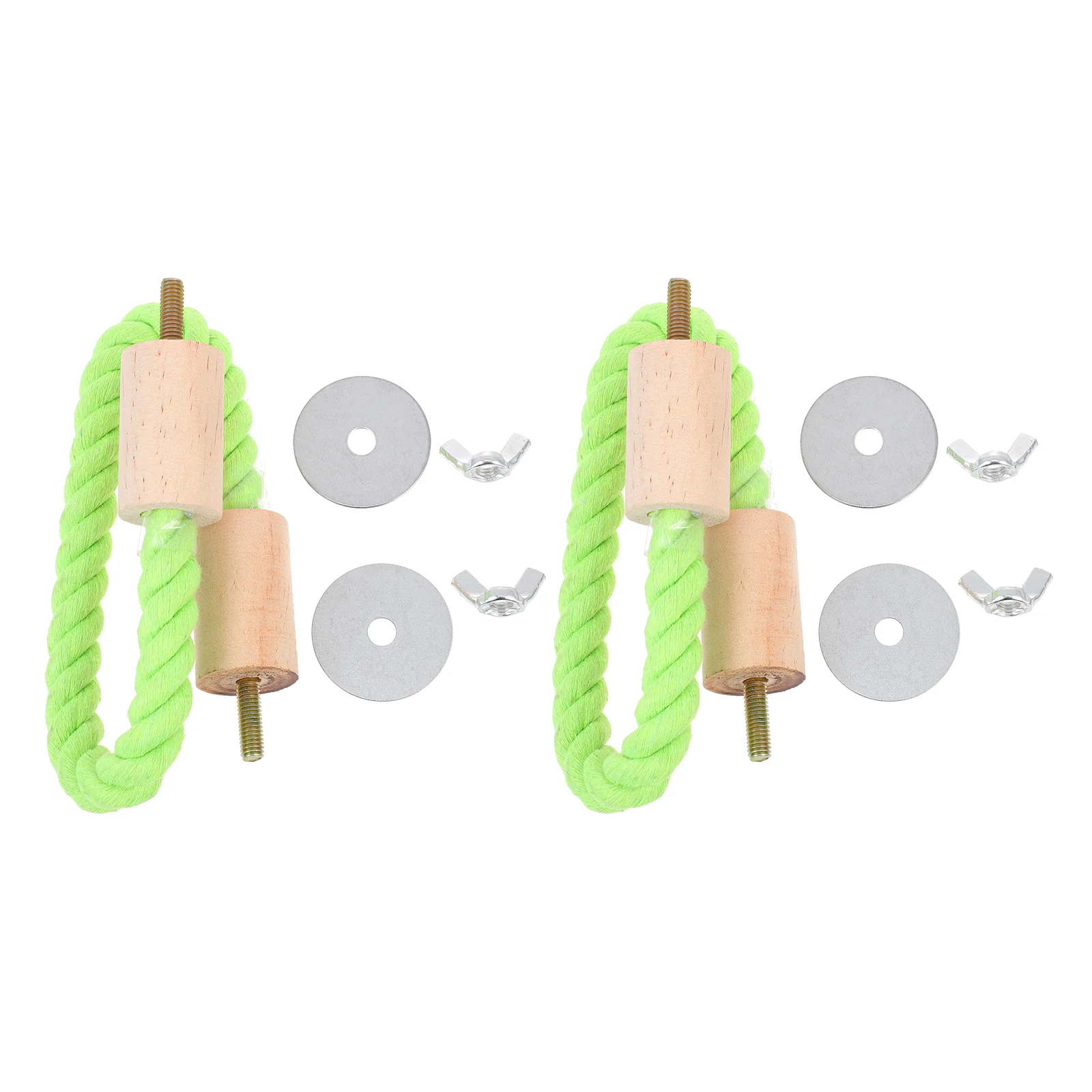 

Bird Stand Parrot Perch Cagerope Stick Perchescotton Cockatiel Play Pet Budgie Platform Paw Grinding Branches Chew Wood