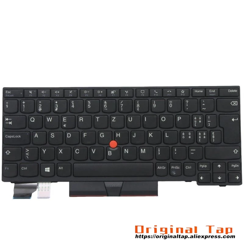 Швейцарская клавиатура SWS для Lenovo Thinkpad X13 Gen 1 L13 Yoga 2 5N20V43023 5N20V43167 5N20V43314