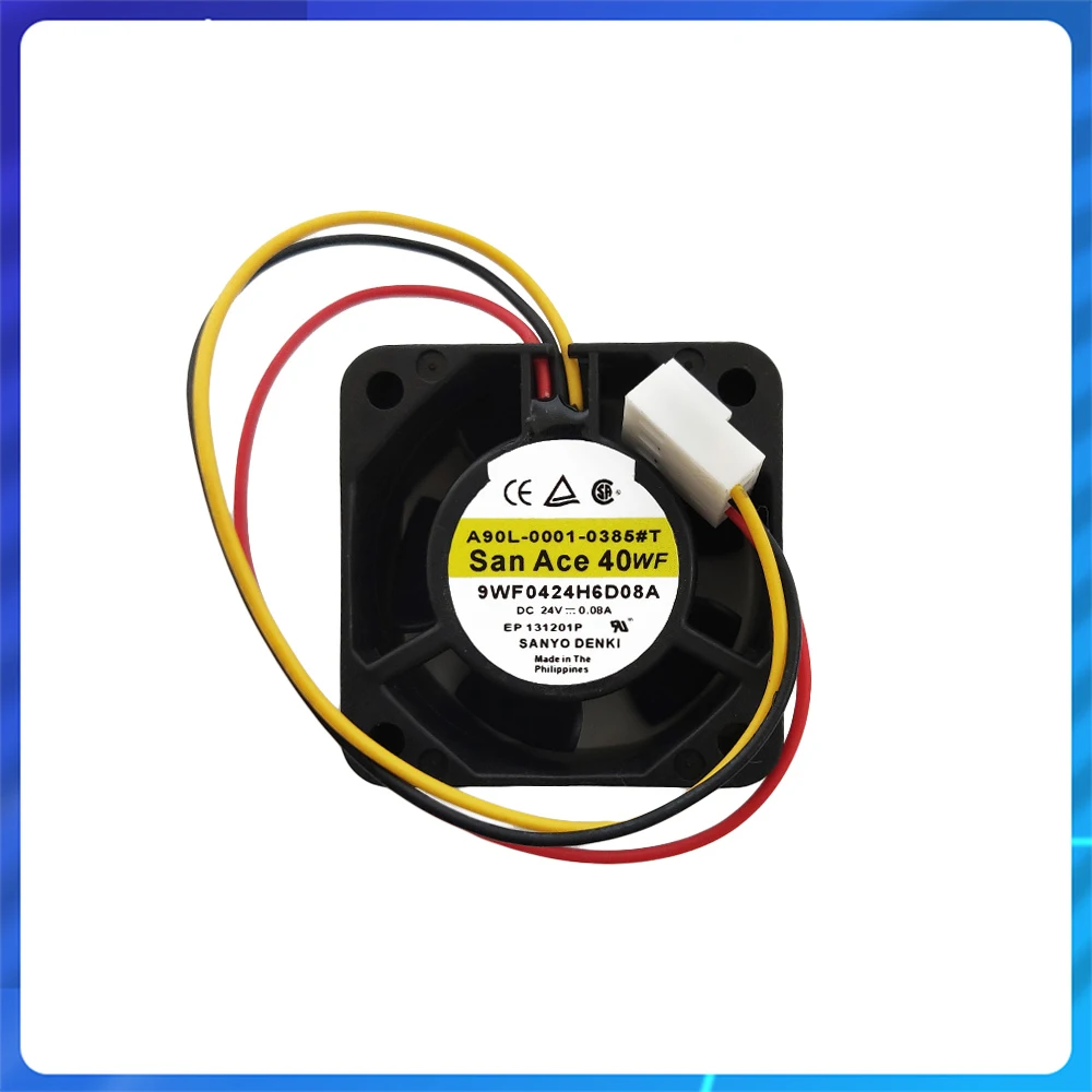 Original 9WF0424H6D08A A90L-0001-0385 for FANUC Cooling Fan DC24V 0.08A Servo Amplifier Fan Cooling Fan Accessories Cooler Fan