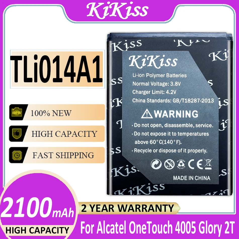 Аккумулятор TLi014A1 для Alcatel One Touch 4033D 4032D POP C3 Pixi 4007D BY71 сменный литий-ионный