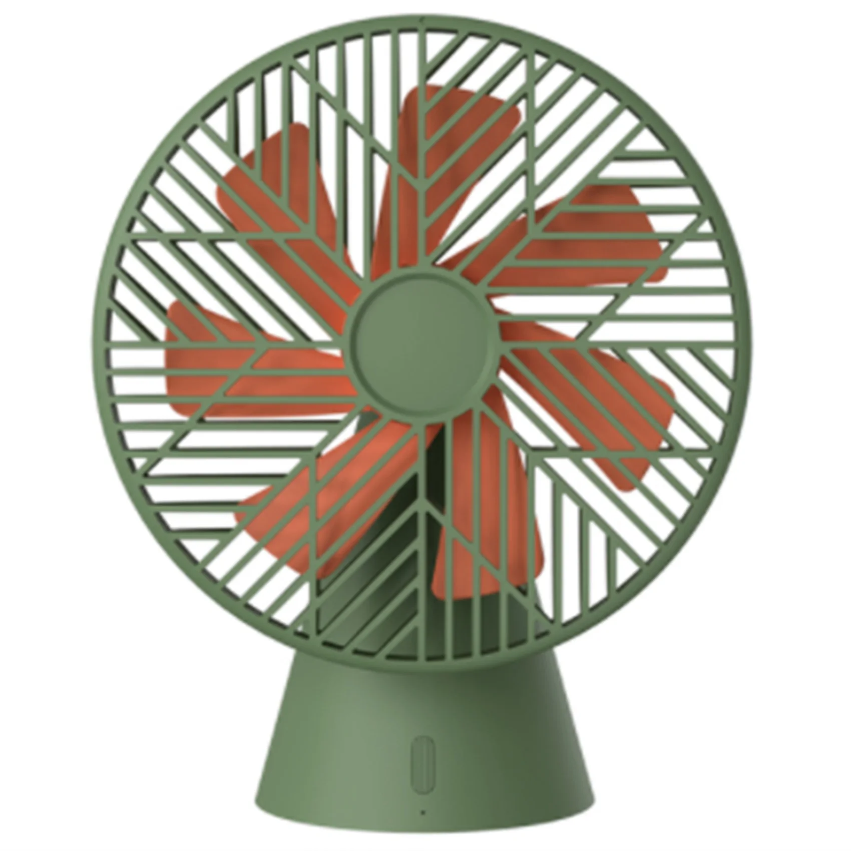 

Desk Fan,Bladeless Fan Small Table Fan Air Cooler, Portable Rechargeable Breeze Quiet Fan for Office Bedroom,Green