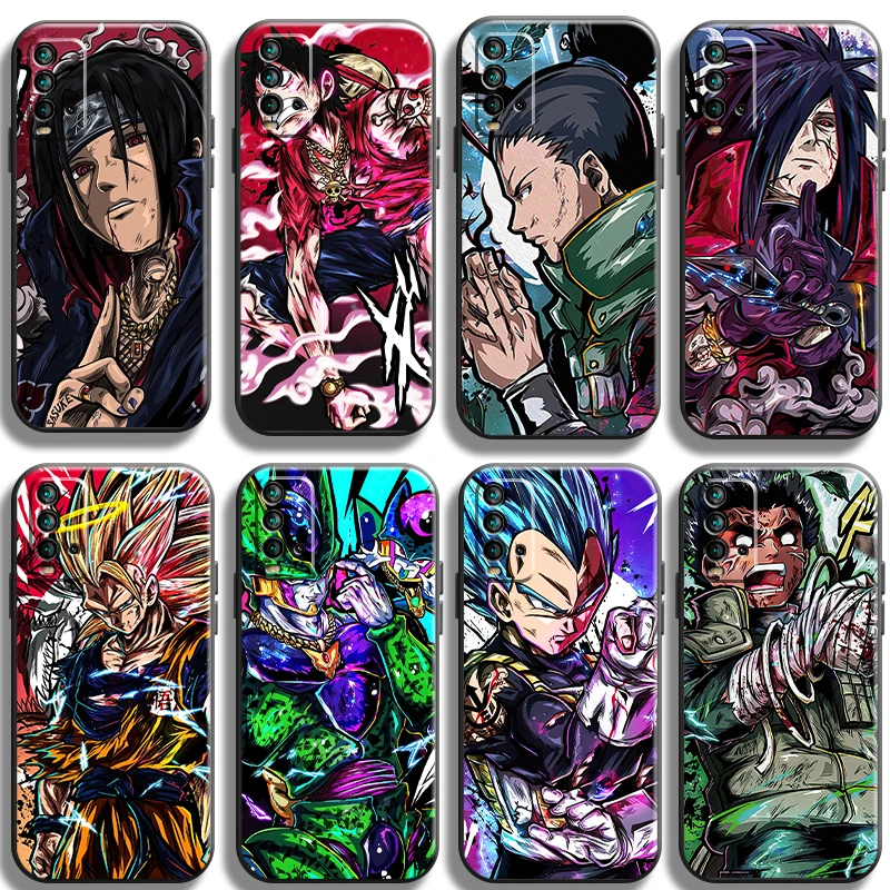 

Japan Anime NARUTO Phone Case For Xiaomi Redmi 9 9T 9AT 9A 9C Note 9 Pro MAX 5G 9T 9S 10S 10 Pro MAX 10T 5G Back Silicone Cover