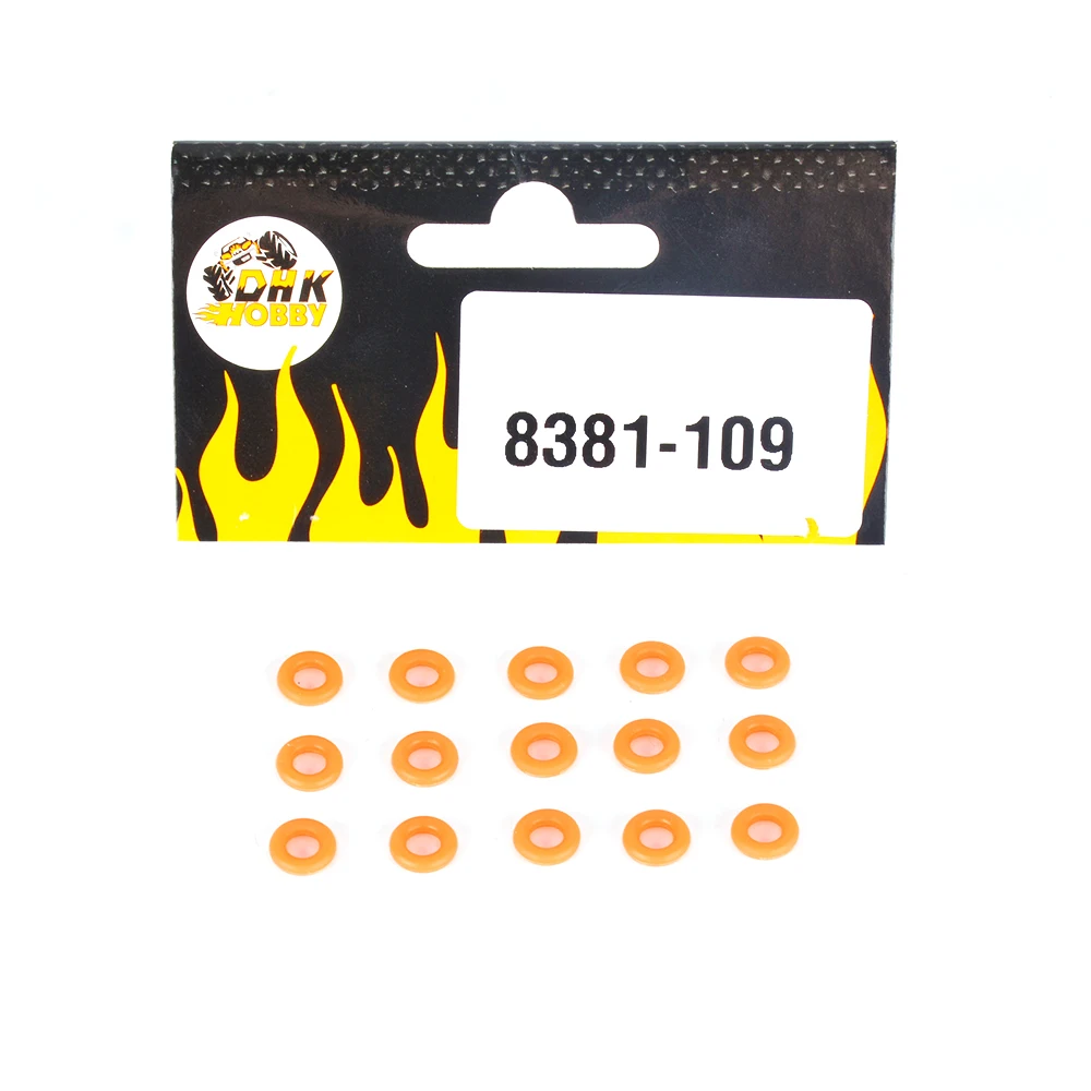 

DHK HOBBY Parts 8381-109 Rubber O-ring for 8383 8384 8135 1/10 1/8 RC Model Car Original Accessories