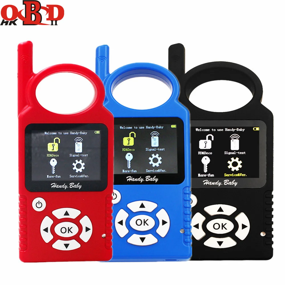 JMD Handy Baby Auto Key инструмент для 4D/46/47/48/G/King Chip программист Красные фишки копир с G/96bit 48