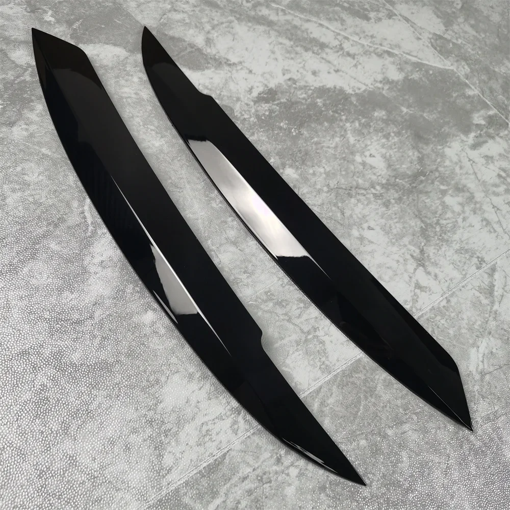 

Для VW Jetta MK6 ABS блеск злые Брови Веки Jetta 6 162 TSI TDI GLI Sedan BodyKit фара 3D наклейка 2010-2017 Настройка