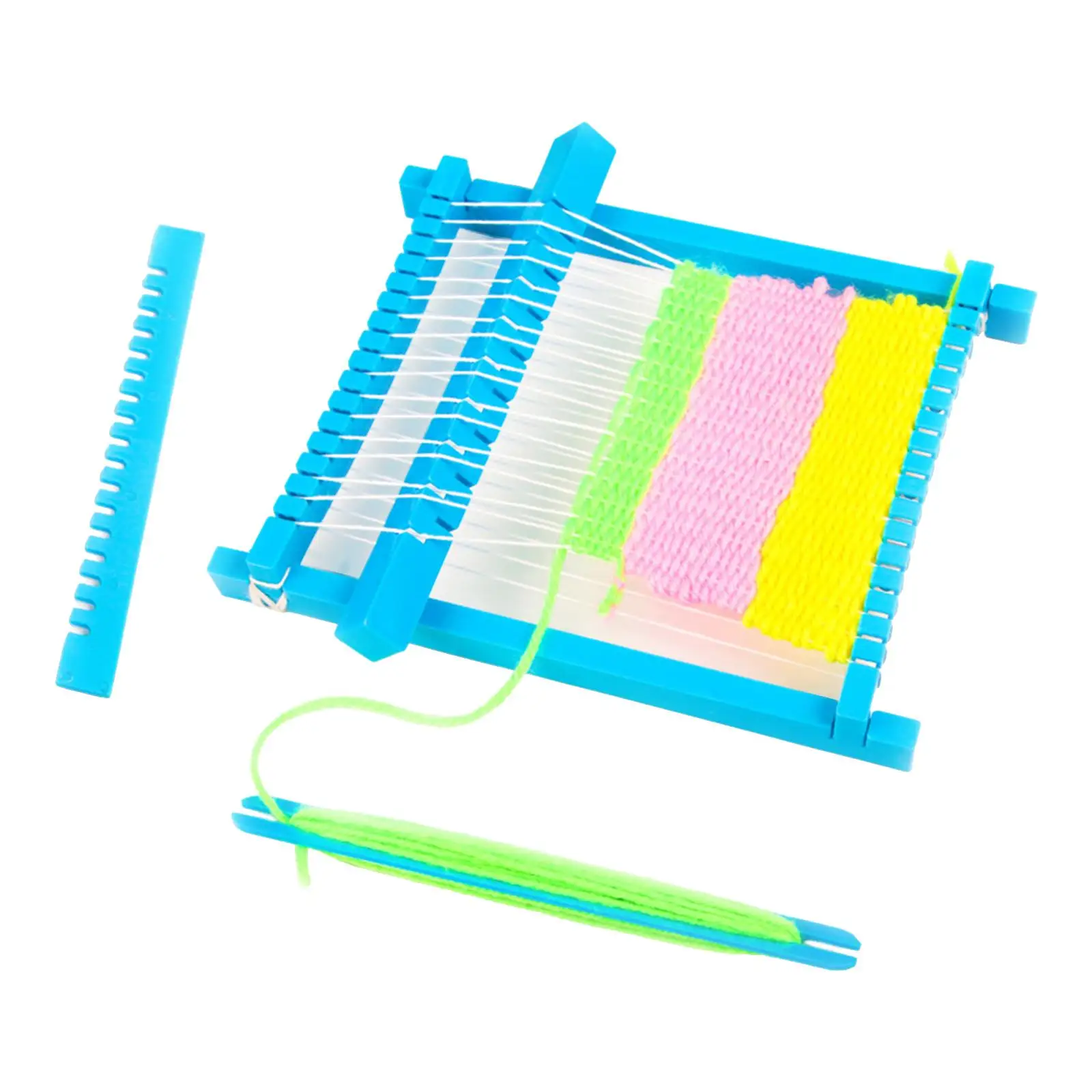 

Weaving Loom Tool with Accs Creative Multifunctional DIY Toy for Beginners Children