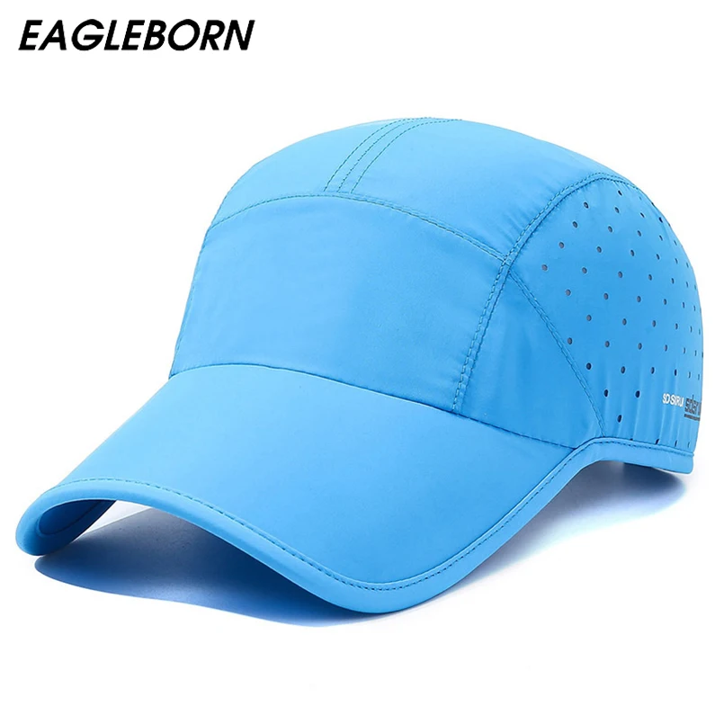 

Новинка, бейсболка EAGLEBORN, летняя сетчатая Кепка, мужская шапка, Женская бейсболка из полиэстера, солнцезащитная Кепка, Спортивная Кепка для женщин