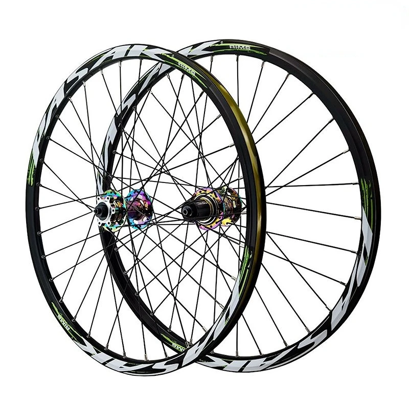 

24 Inch Bicycle Wheel Aluminum Alloy Mountain Bike Wheel Set 12 Speed Road Bicycle Wheelset Quick Disassembly