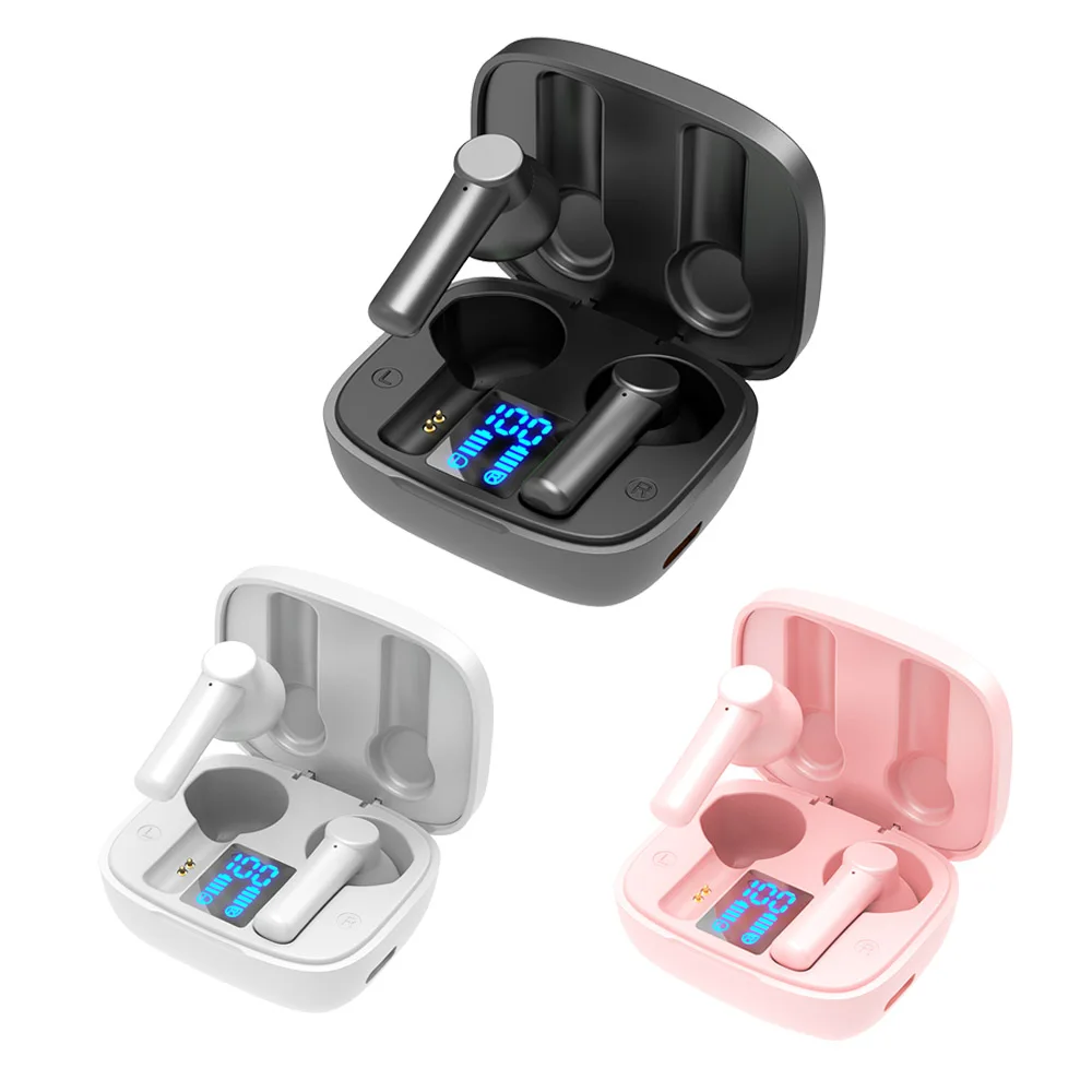 

New LB-8 TWS Blue-tooth Wireless Earphone Sports Waterproof Gaming Earpod Touch Stereo Headset with Mic