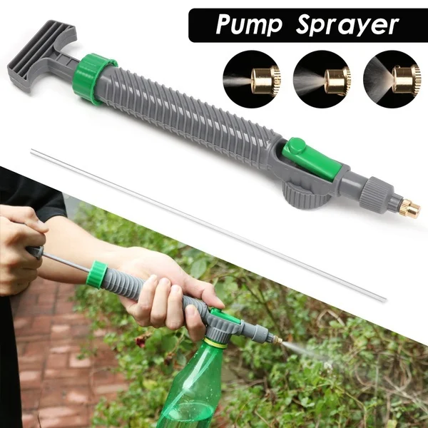 

Household High Pressure Air Pump Adjustable Manual Sprayer Trolley Gun High Pressure Spray Nozzle Garden Atomizing Sprinkler New