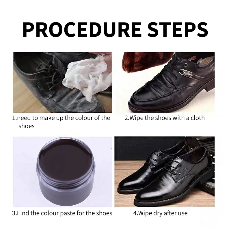 Набор для ухода за кожаным сидением автомобиля 30 мл 20 цветов