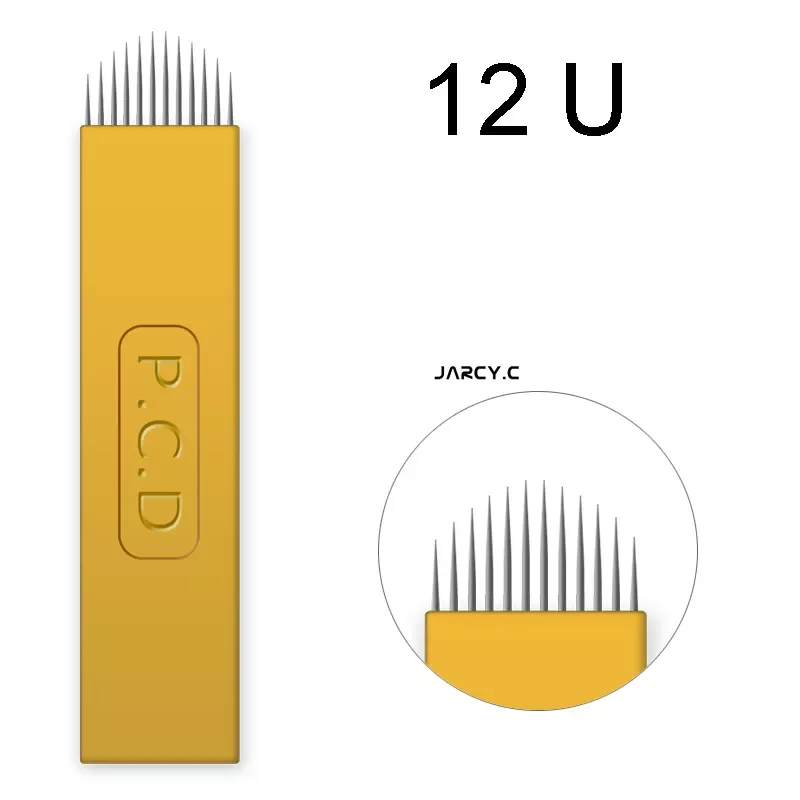 

NEW Microblading PCD Needles Nano Blade Hard 12/14/12u/14u for MicroShading 3D Embroidery Pernement Makeup Eyebrow Machine