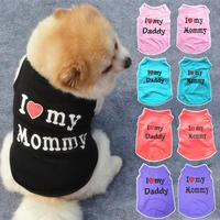 cool and breathable dog clothes for small medium dogs pet clothing for chihuahua bulldogs puppy costume spring summer