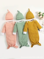 infant baby girls rompers flower animal sleeping bags children imitate sleeping bag two piece long sleeve jumpsuit baby onesie