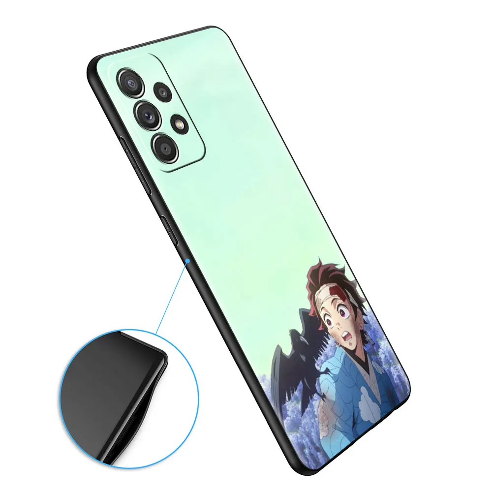Фото Imetsu No Yaiba Чехол аниме для Samsung Galaxy A12 A51 A32 A31 A52 A21s A71 A02s A72 A11 A41 A22, мягкий чехол для телефона №4