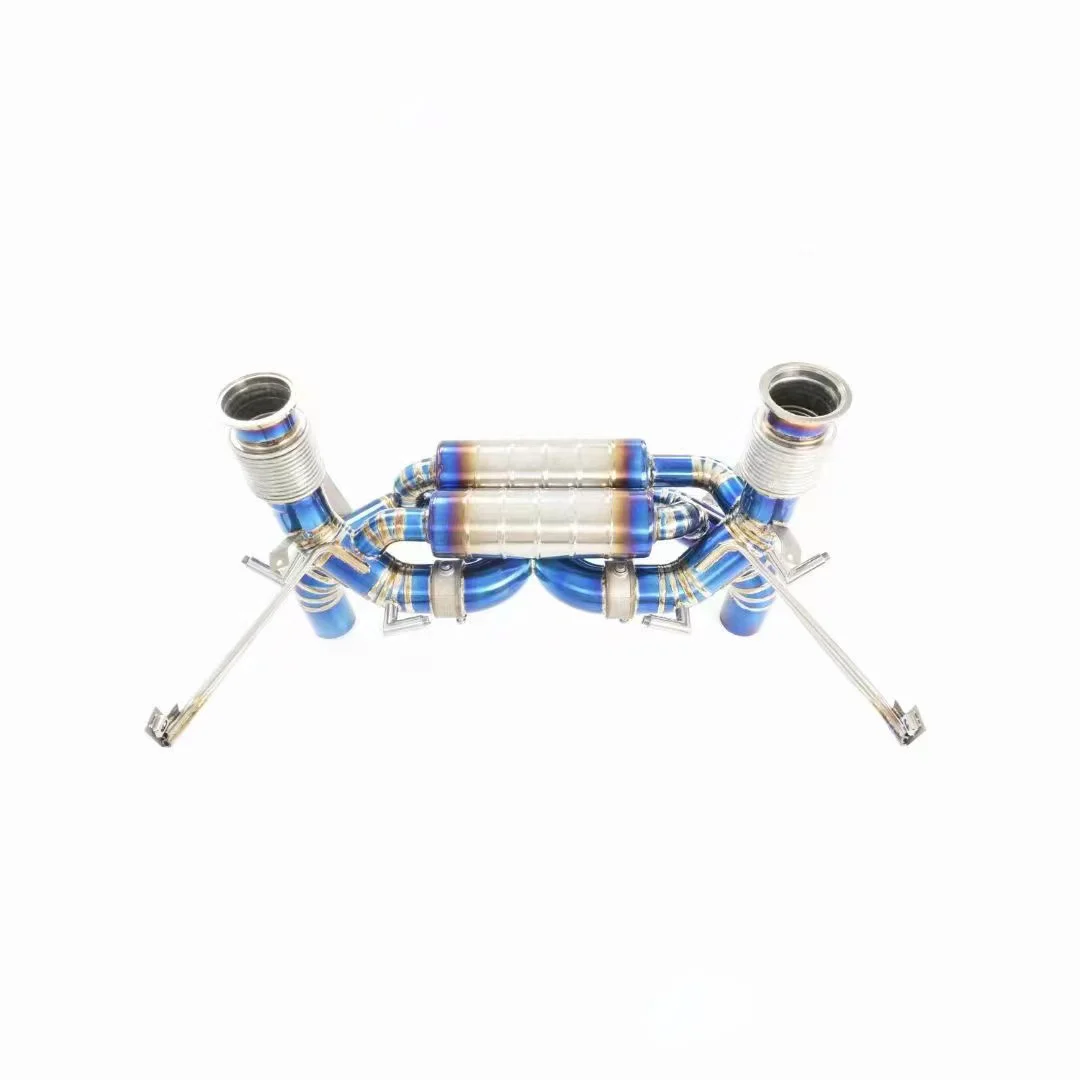 Гоночный автомобиль из титанового сплава Catback глушитель спортивный звук для