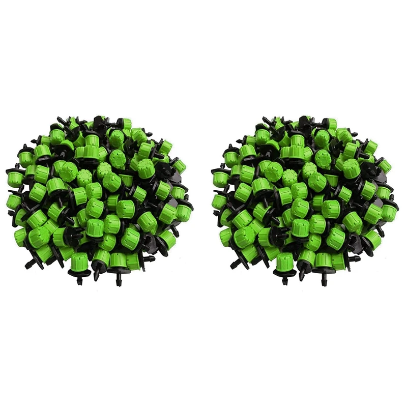 

Система капельного орошения 200 шт., регулируемый разбрызгиватель, микротип, 1/4 дюйма, Садовые принадлежности