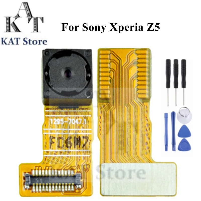 KAT For Sony Xperia Z5 E6653 E6603 E6633 Facing Selfie Front Camera Module Flex Cable Replacement Parts