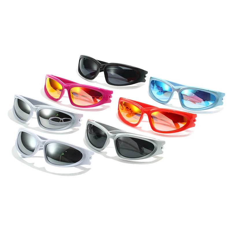 Модные мужские очки для езды на мотоцикле в стиле стимпанк YK2 женские Красочные