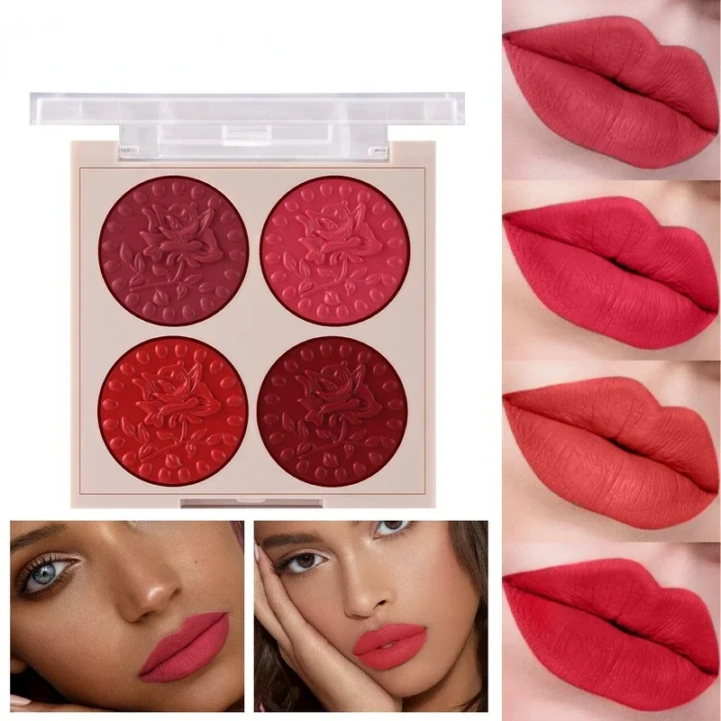 Матовая помада для 6 цветов