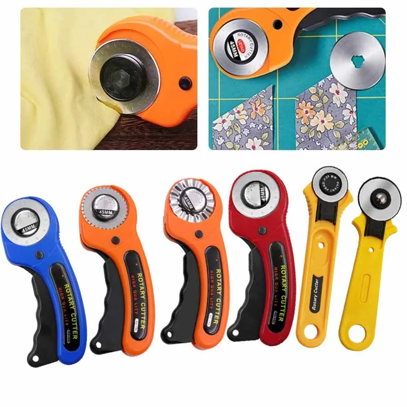 

Leather Cutting Tool Craft Rotary Cutter Fabric Cutter Circular Blade DIY Patchwork Sewing Quilting 45mm 28mm
