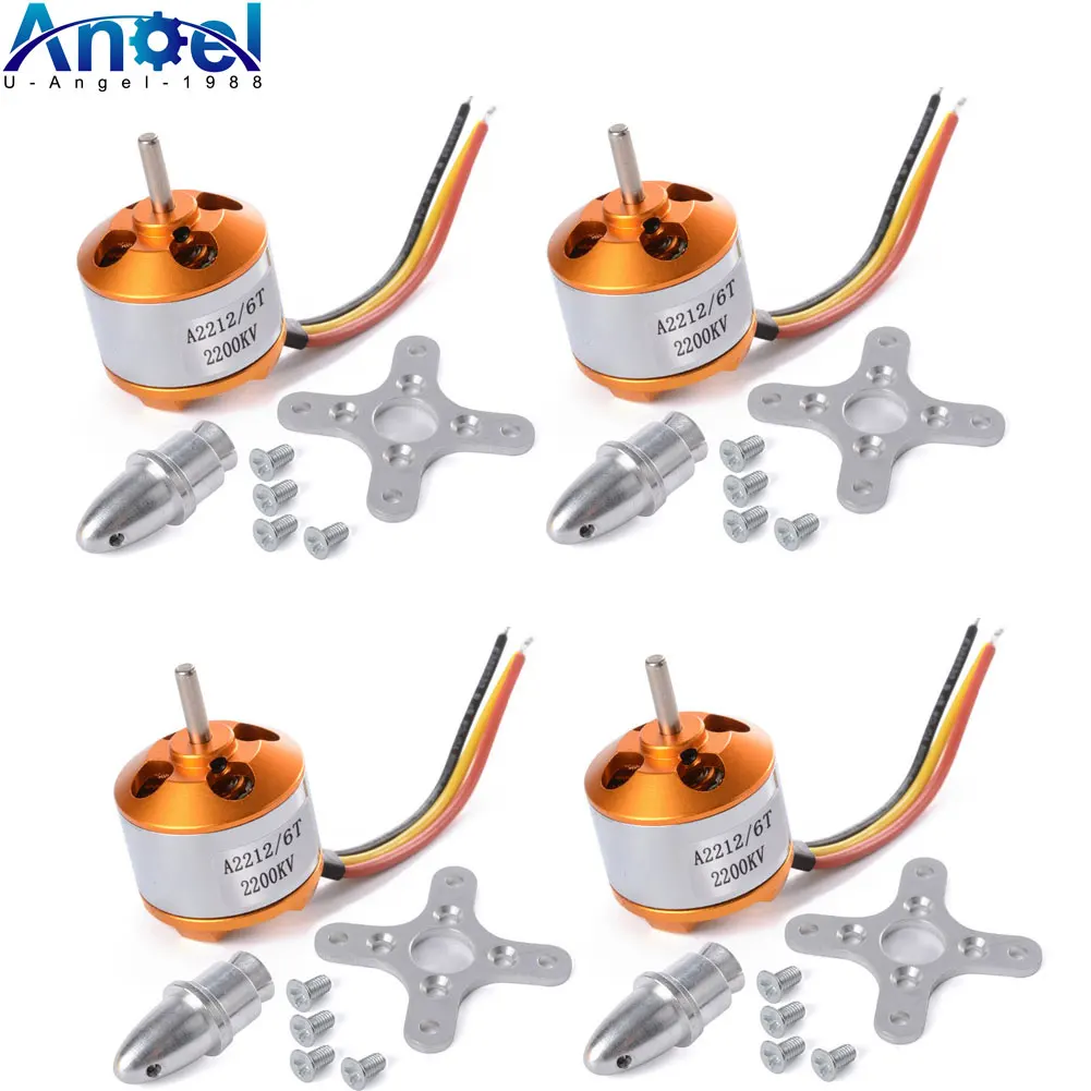 

4pcs/lot XXD A2212 930KV 1000KV 1400KV 2200KV 2450KV 2700KV A2208 For RC Aircraft Plane Multi-copter Brushless Outrunner Motor