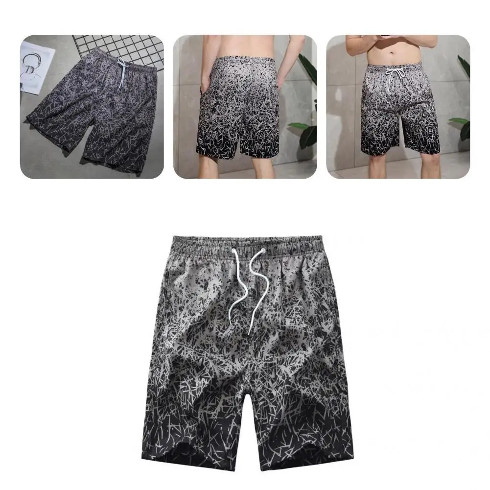 

Eye-catching Bright Sweat Absorption Summer Men Swimwear for Daily Wear