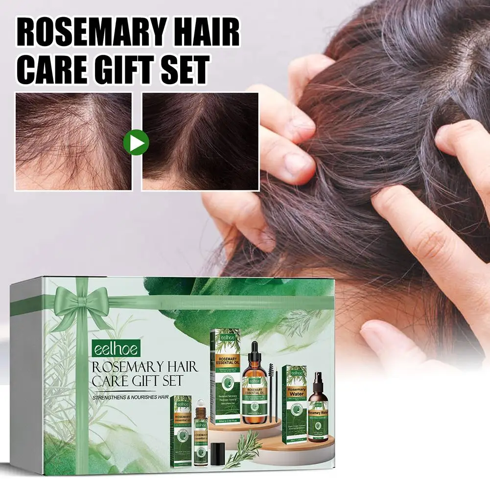 Набор эфирных масел розмарина мятные разделенные концы сухая спрей увлажняющая