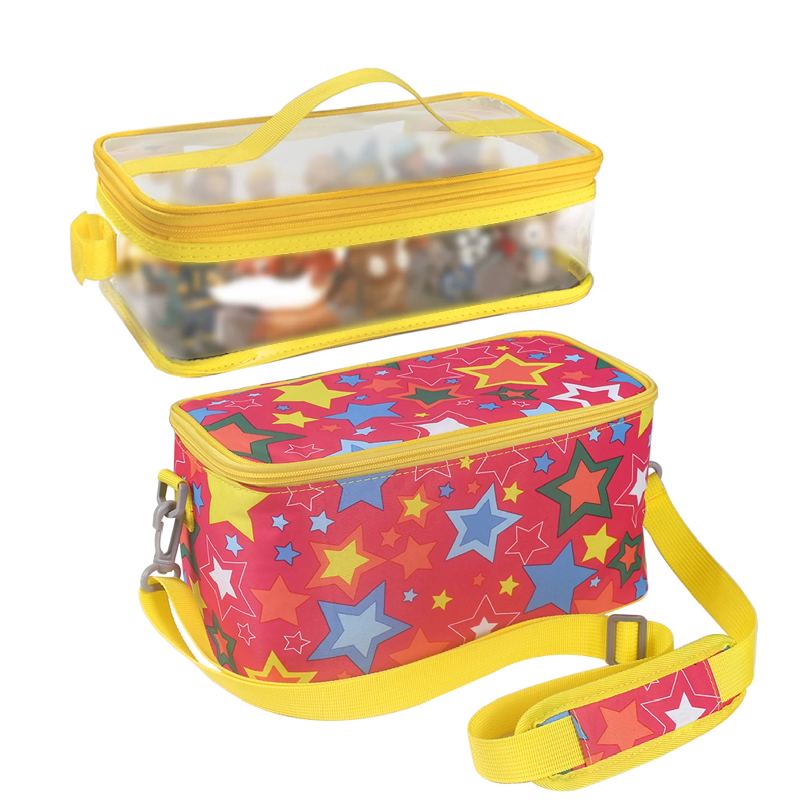 

Case Compatible With Toniebox Starter Set For Tonie Figurine Educational Musical Toy Storage Holder For Small Figures Earphone