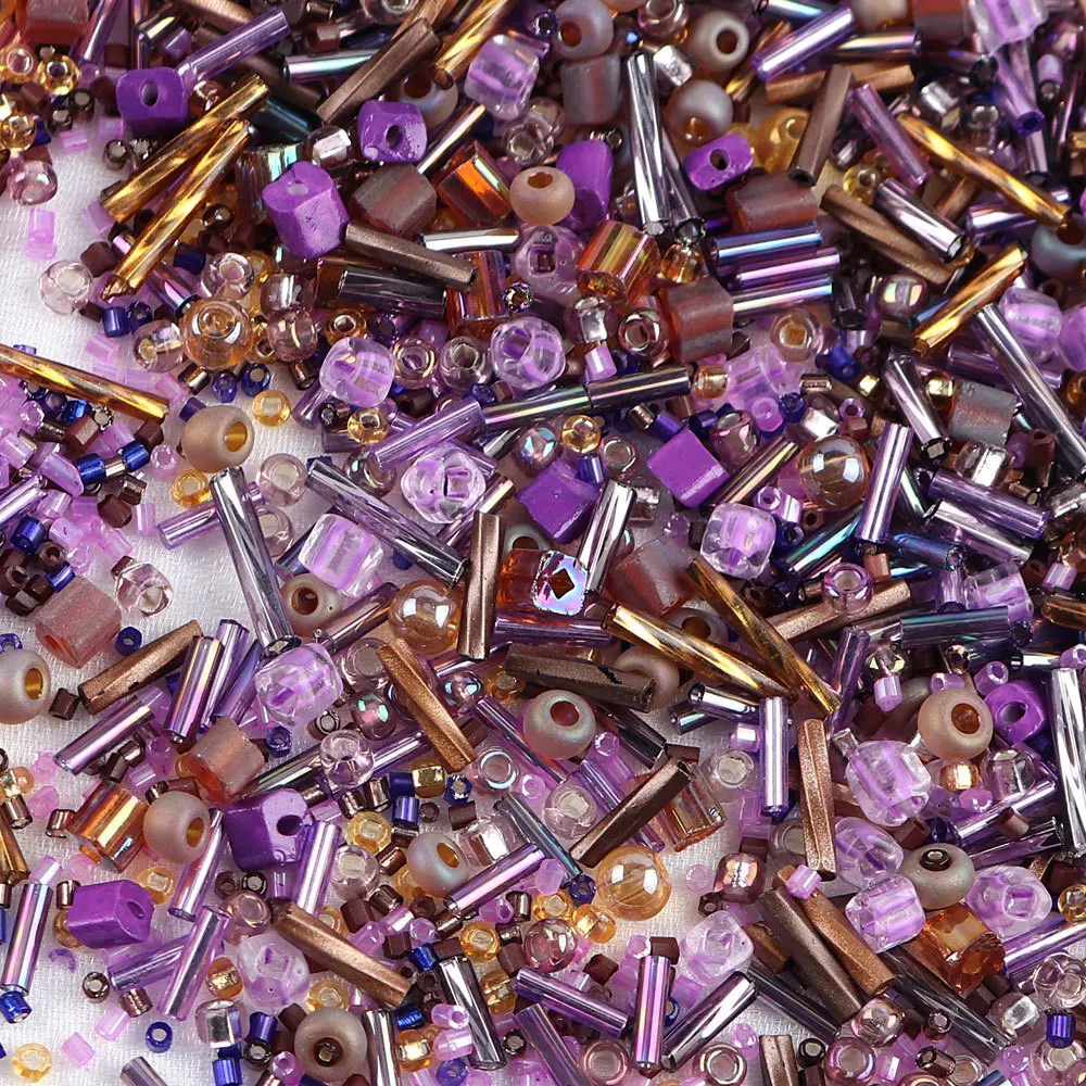 

Стеклянные бусины разных размеров, 32 цвета, разные цвета